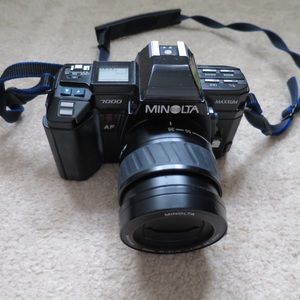 Minolta 7000 Camera with Accessories